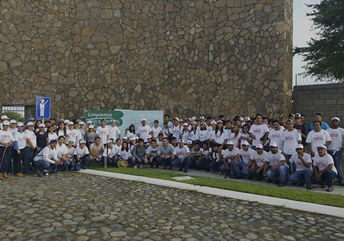 Limpieza del Parque Industrial en Puerto Chiapas