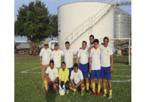Torneo de fútbol 7 portuario en API Puerto Chiapas