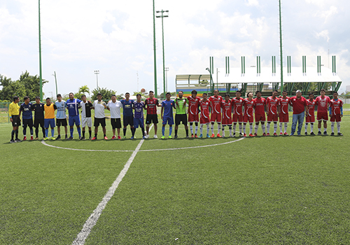 Torneo de fútbol 7 portuario