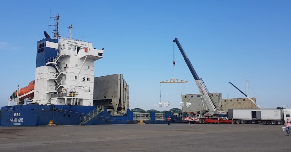 Segundo arribo del B/M Aries del proyecto TMCD