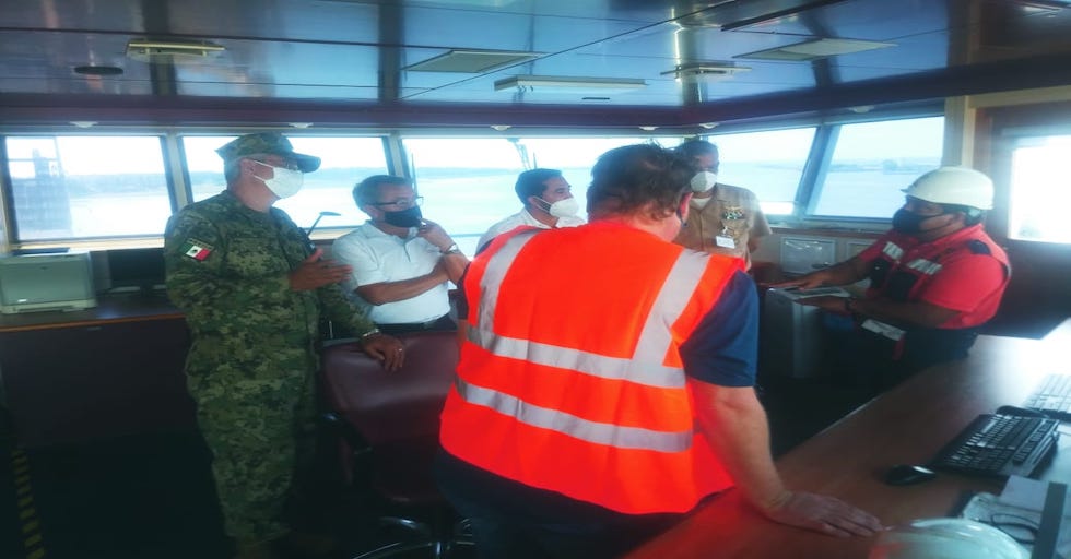 Inicia ruta piloto de transporte marítimo de corta distancia (TMCD) Puerto Chiapas y Puerto Quetzal