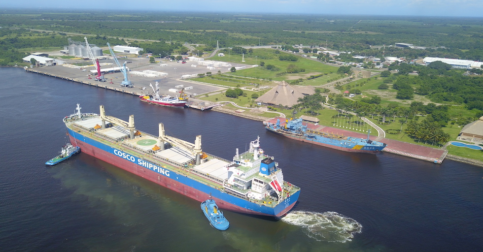 Reactivación de la exportación de mineral a través de Puerto Chiapas