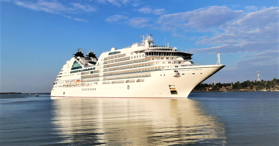 Seabourn Ovation arribo inaugural