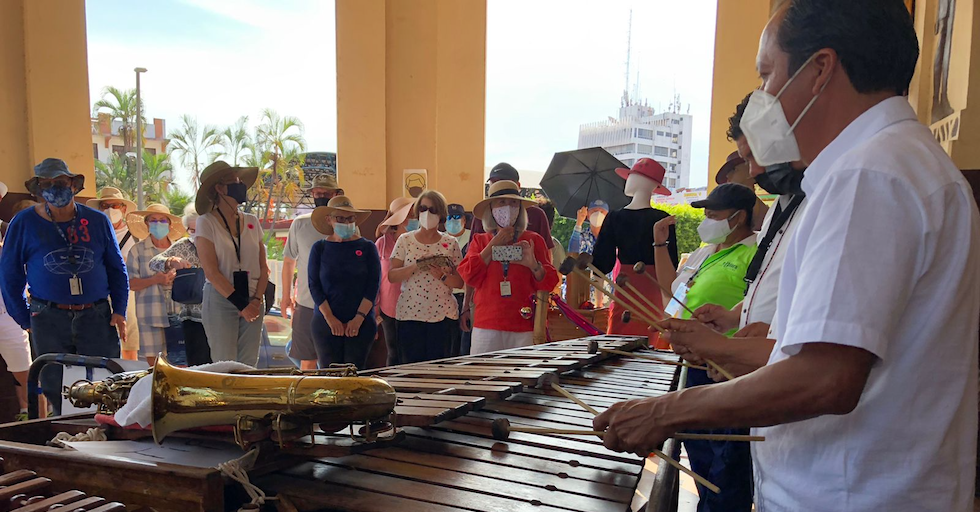 ZUIDERDAM Tercer crucero en Puerto Chiapas