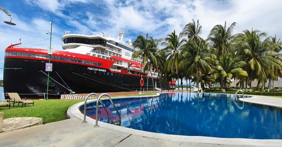 Inicia temporada de cruceros con embarcación turística FRIDTJOF NANSEN