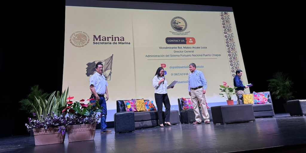 La Administración del Sistema Portuario Nacional Puerto Chiapas participó en la semana de la ingenieria