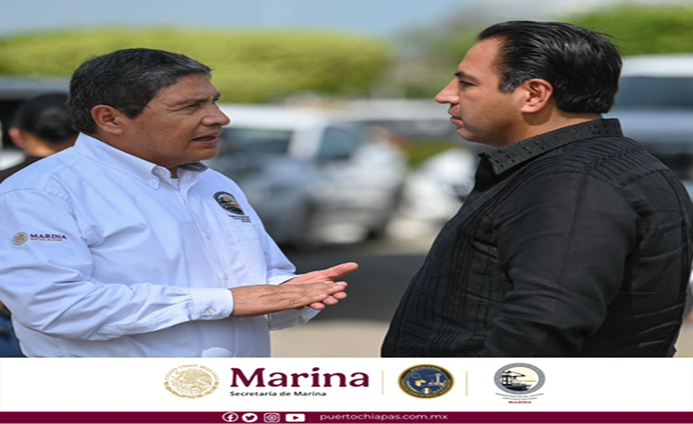 Boletín de visita de gobernador a PUERTO CHIAPAS