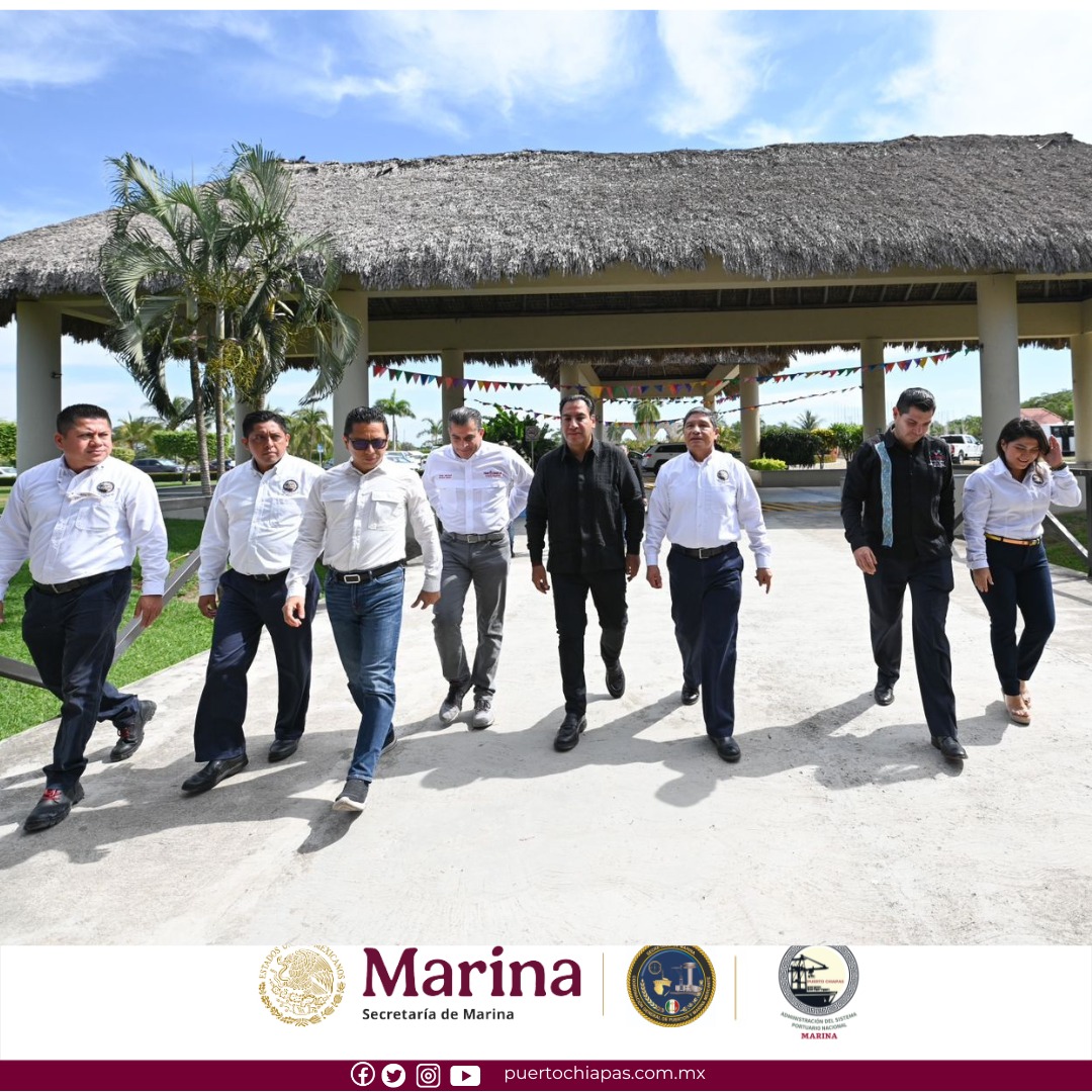 Boletín de visita de gobernador a PUERTO CHIAPAS