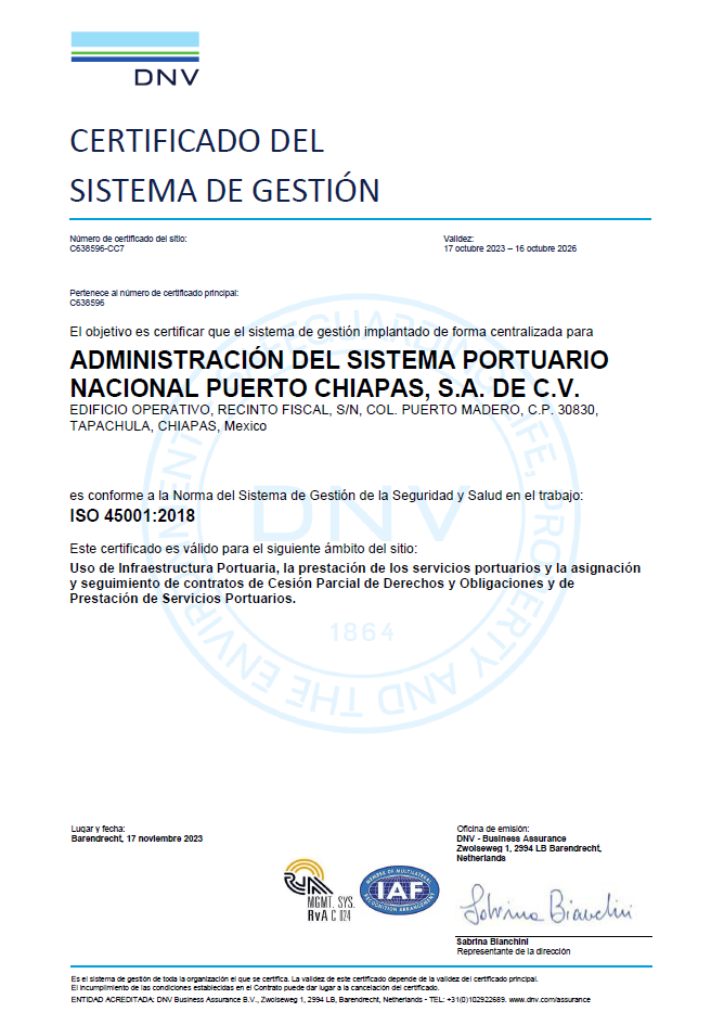 Puerto Chiapas participa en la Conferencia de Cruceros de la FCCA