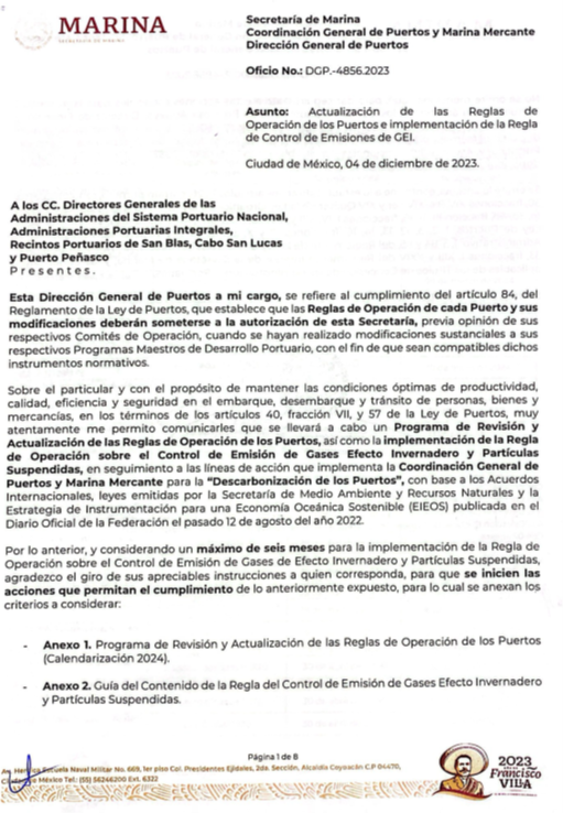 Puerto Chiapas participa en la Conferencia de Cruceros de la FCCA