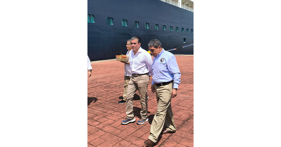 Inicia la segunda temporada de cruceros en PUERTO CHIAPAS.