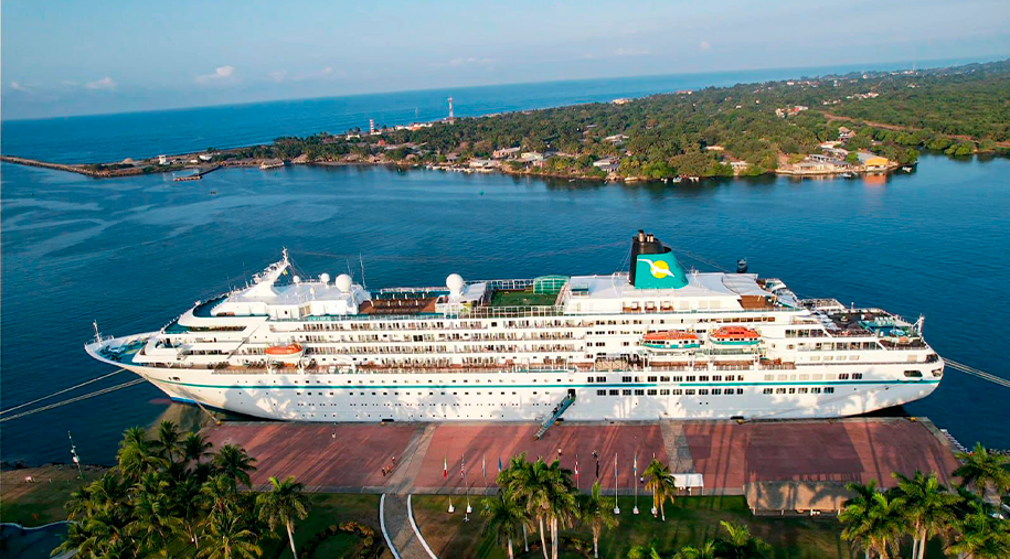 Puerto Chiapas registra arribo del buque granelero TSL Rosemary para exportación de azúcar