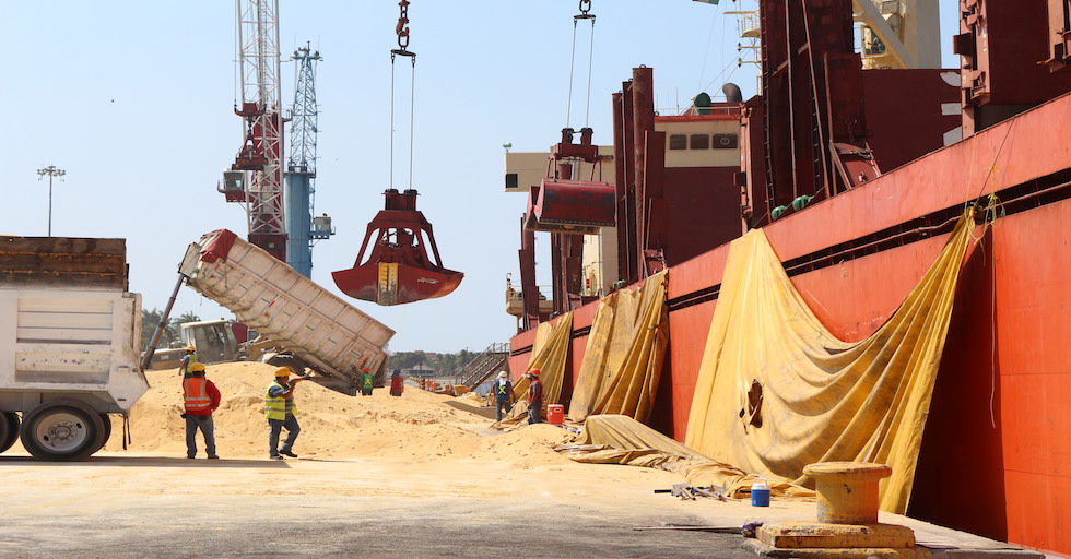 Arriba por primera vez a Puerto Chiapas el Buque “Maple Fortune”
